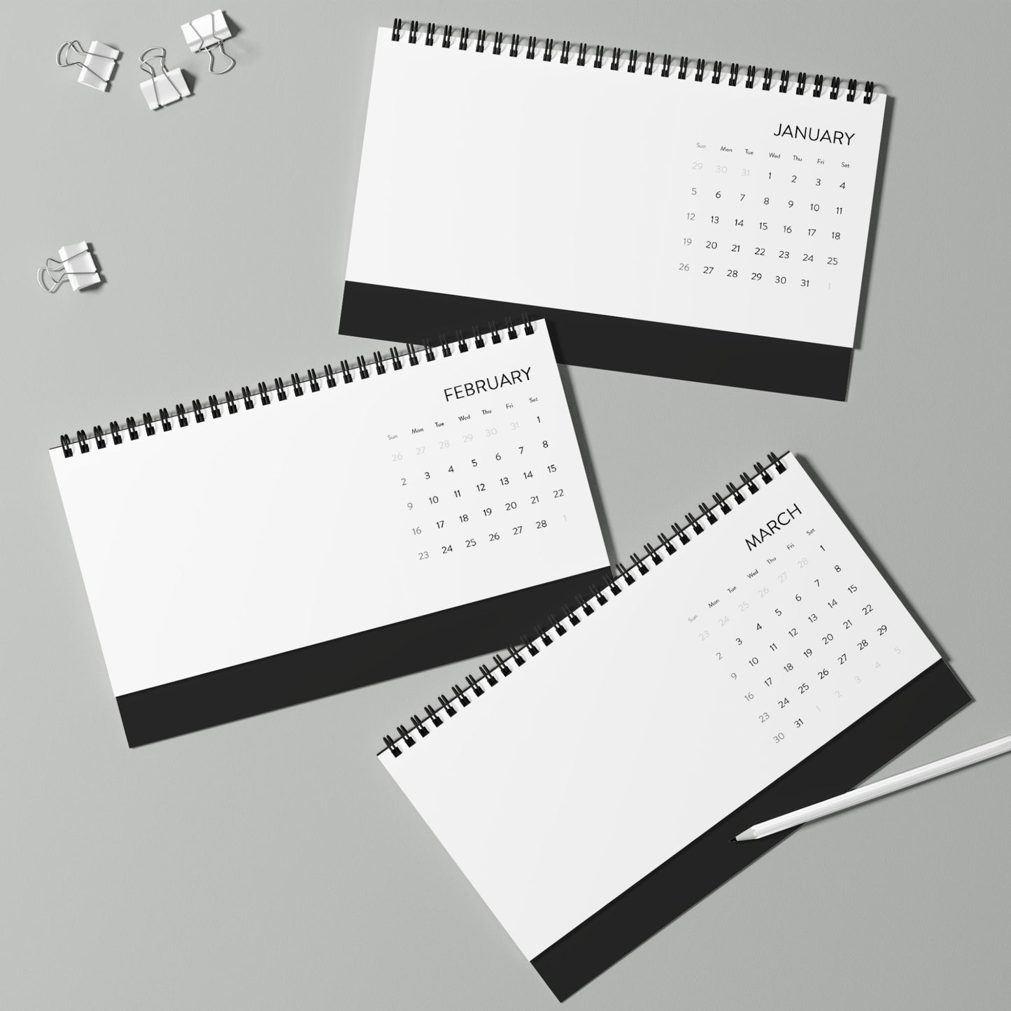 Desktop Calendar (2025 grid) - Israel