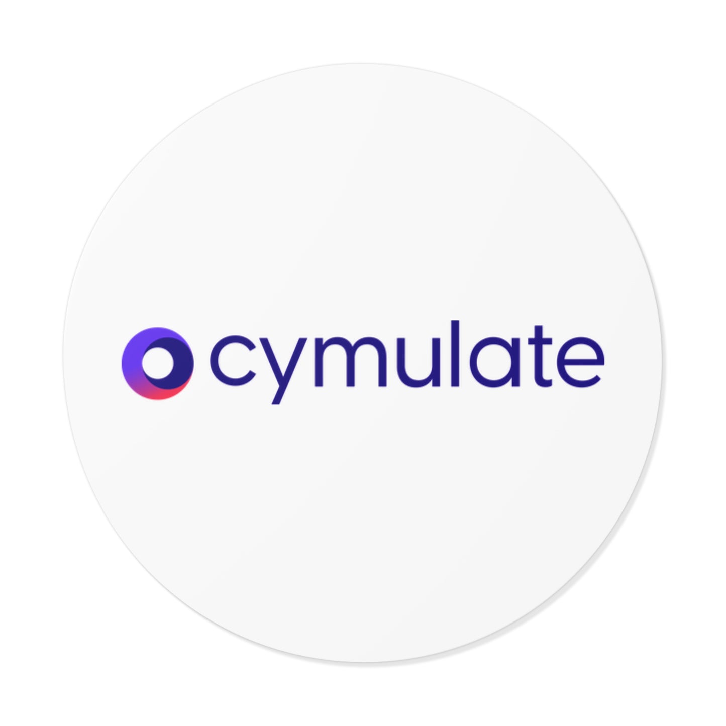 Round Vinyl Stickers - Asia