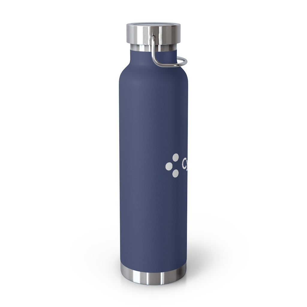 Copper Vacuum Insulated Bottle, 22oz - Israel