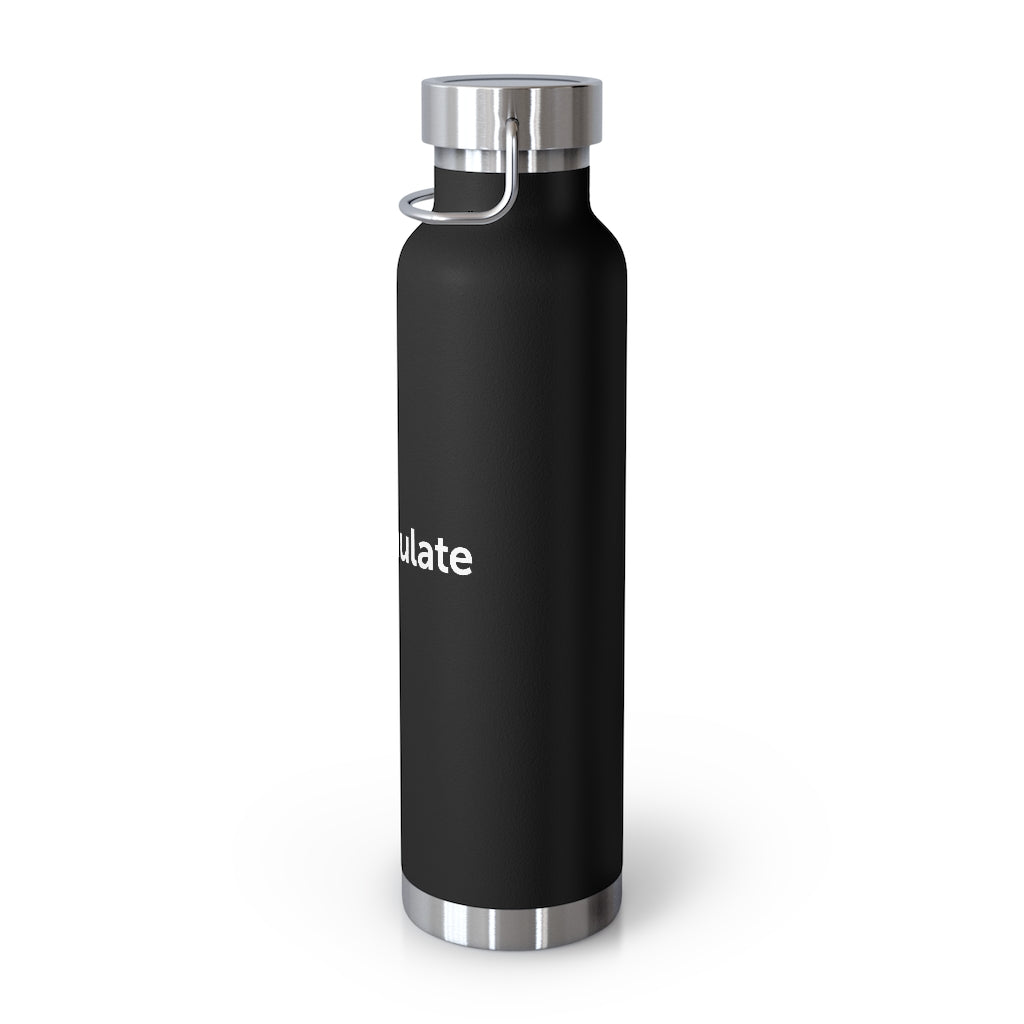 Copper Vacuum Insulated Bottle, 22oz - Israel