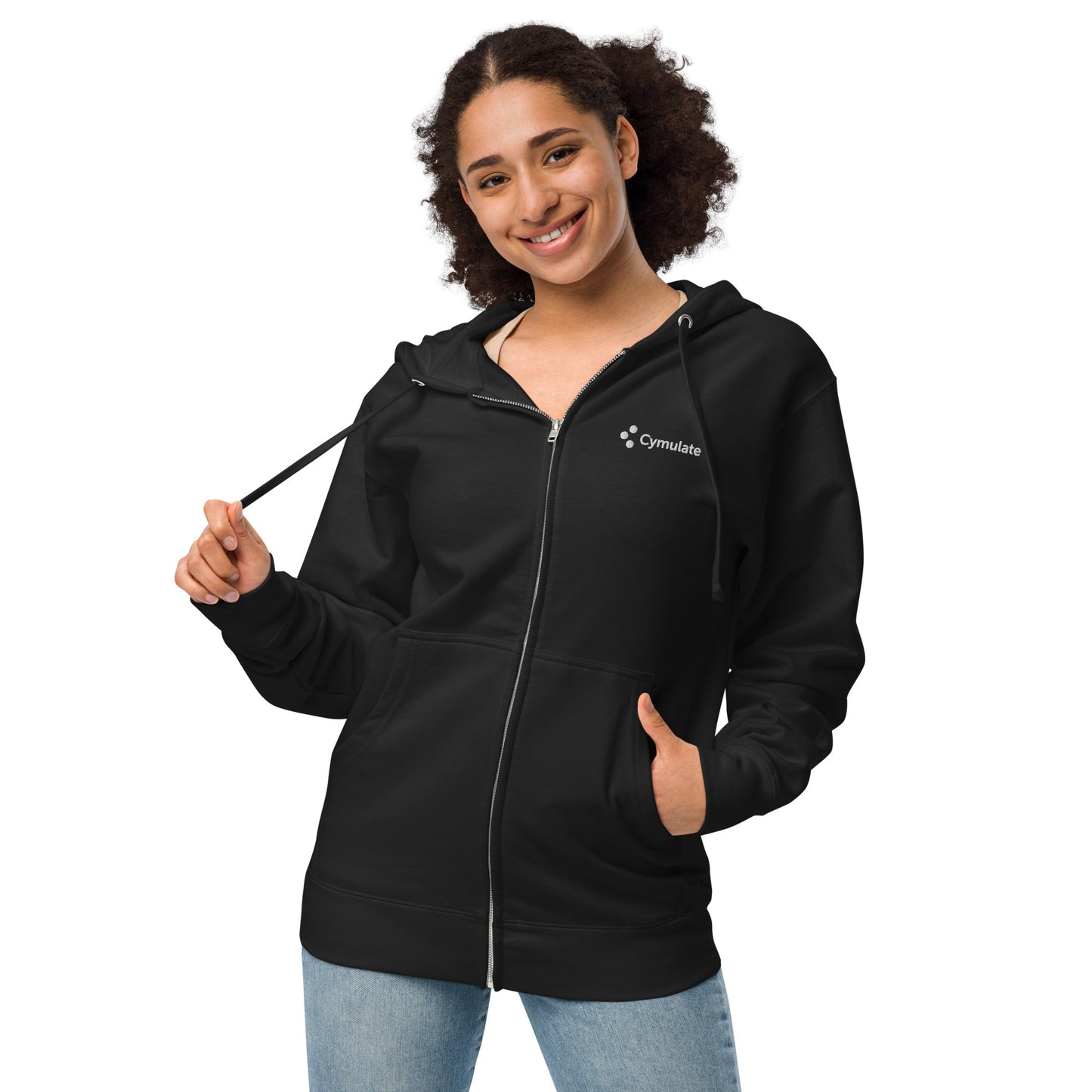 Unisex Zip Up Hoodie - US